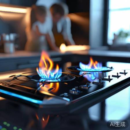 智能家居燃气灶，安全便捷新选择