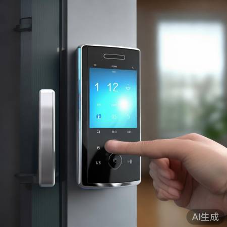 智能电子锁,一键解锁,便捷生活