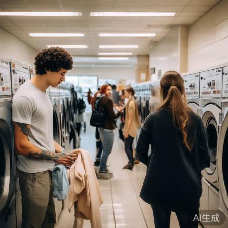 公共洗衣机,省心又省电
