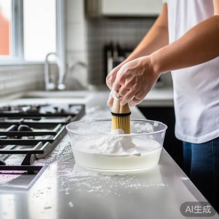 制作清洁液，轻松除油烟机油污。