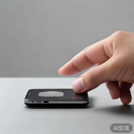 指纹识别,一键解锁。