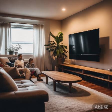 家庭环境选电视位，避碰撞，散热