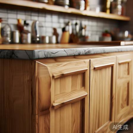 厨房转角防伤，圆弧设计更安全