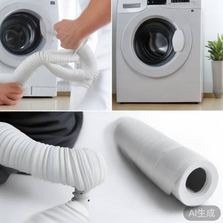 洗衣机排水管连接到位