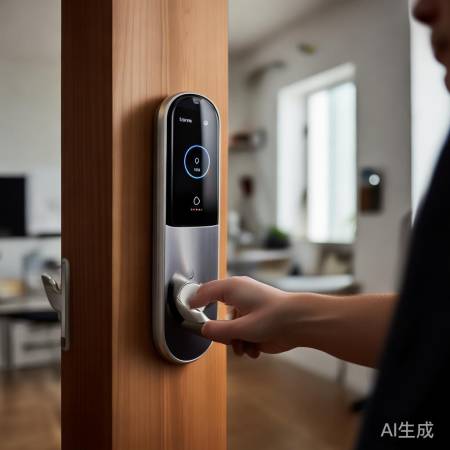 指纹锁电量不足警示提醒