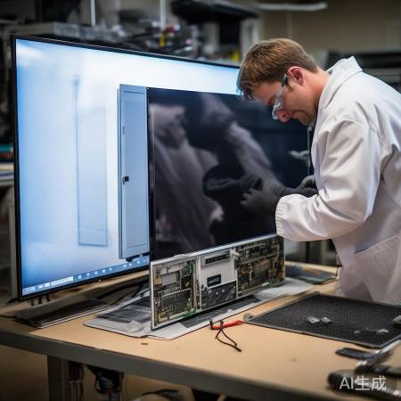 液晶屏换新，步骤复杂，注意保护