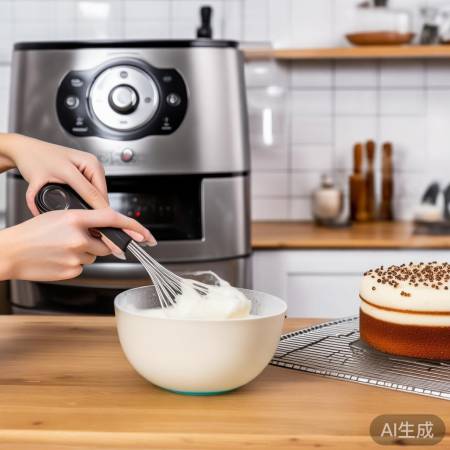 空气炸锅酸奶蛋糕，健康快捷神奇