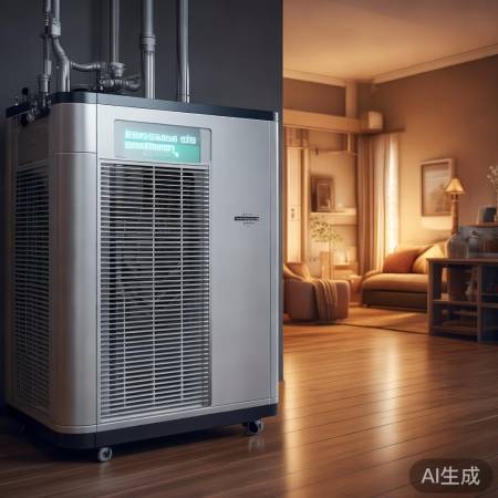 “空气能产品高能效，节能一半胜