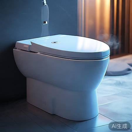智能马桶自动冲洗，节能舒适升级