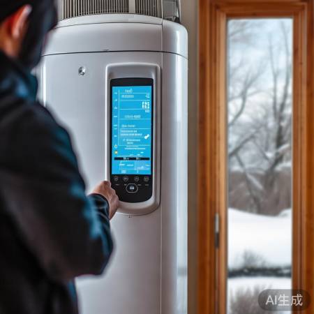 “调空气能热水设，节能又舒适”