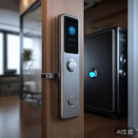 智能指纹锁+保险柜，安全守护家