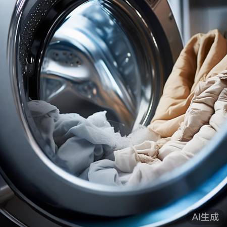 三洋变频洗衣机，静音高效洗净。