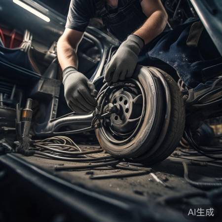 “刹车线缠绕解法：手动或专业工