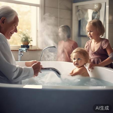 安全用热水：控制时间，先冲冷水