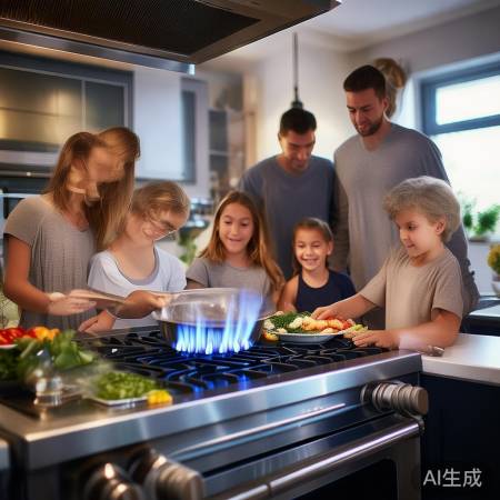 澳柯玛燃气灶，健康环保易清洁