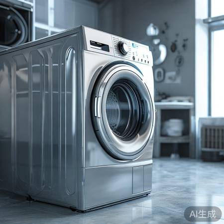 新型洗衣机，抗冲击外壳，换新更