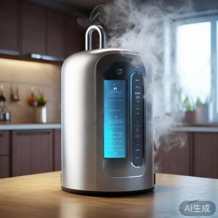 “美的空气能储水罐，操作简便，