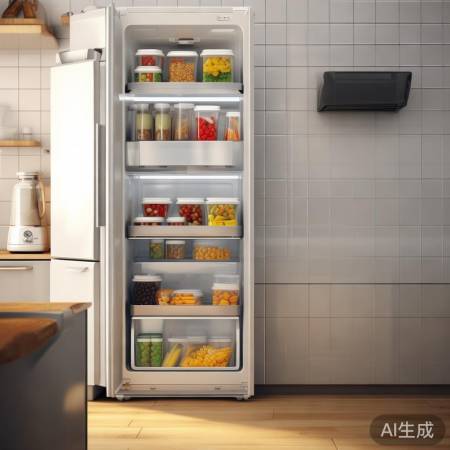 “密封保鲜,定期清理冰箱”