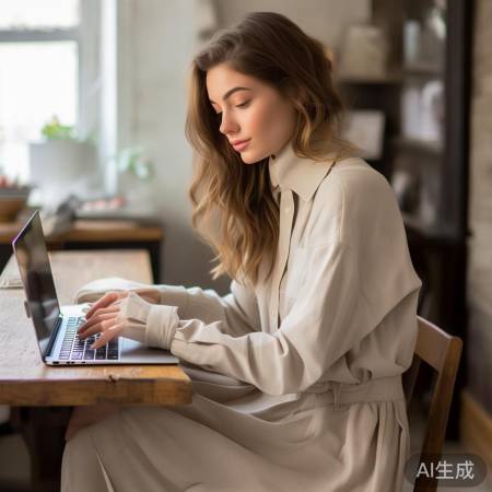 空调凉穿长袖裙，保暖不臃肿。