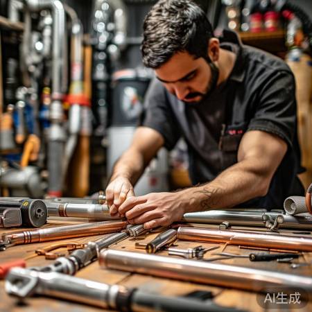 安装工具材料，选品牌管子。