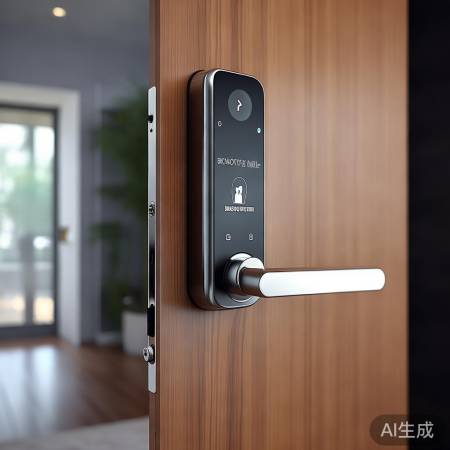 智能锁远程控制，安全便捷，电池