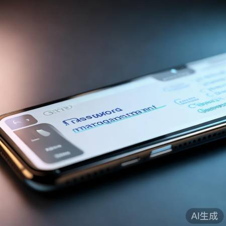 寻找密码管理选项进入