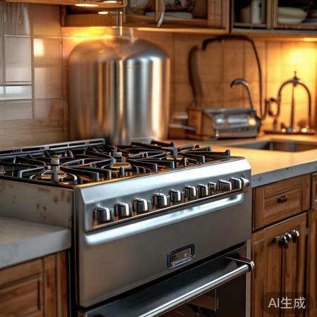 油烟热水器上勿放易燃物