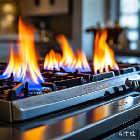 燃气灶火力调节，精准炒菜佳