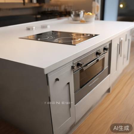 集成灶高80-85cm,舒适不