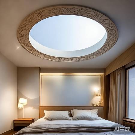 吊顶开口设计多，风格搭配显个性