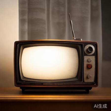 复古电视机小夜灯,怀旧温馨时光