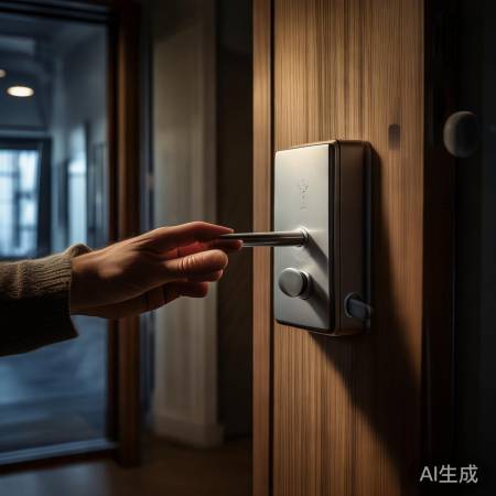 检查锁具，试指纹锁，换锁芯？