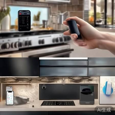 “宇杰集成灶8313:智能互联