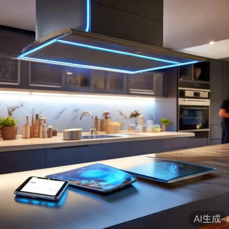 摩尔电控油烟机，APP智控生活