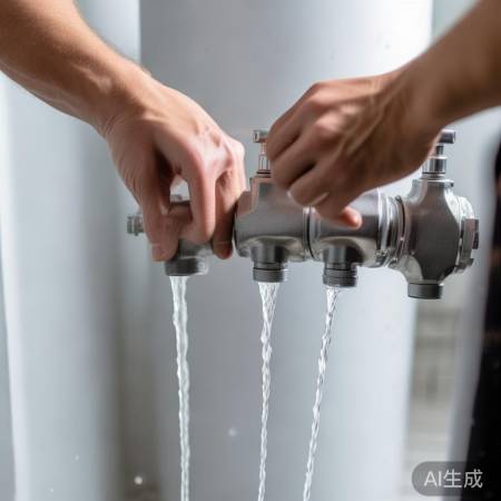 检查热水器阀门，确保水流顺畅。