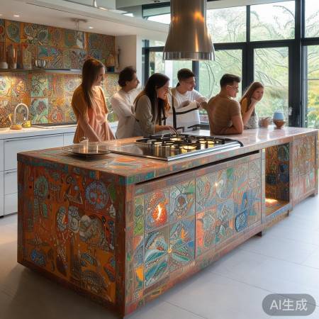 金溪灶具，时尚定制，厨房新亮点