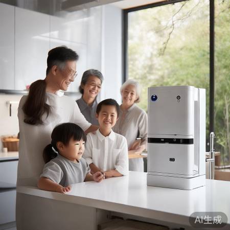 美的变频抑菌热水器，健康热水全