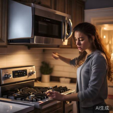 燃气灶漏气,快关阀通风修