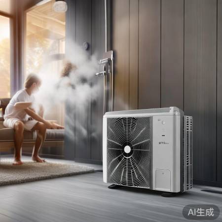 积微空气能SAT，热水快节能，