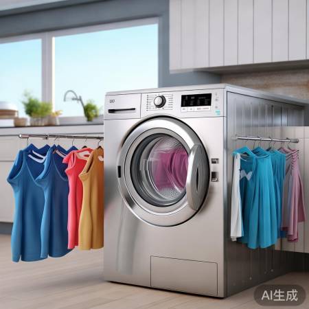 洗衣机洗内裤，省时方便快捷。