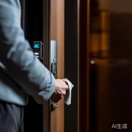 指纹锁灯不亮，清洁感应器试试。