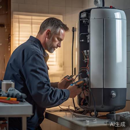 热水器忽冷忽热，温控器维修保安