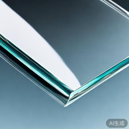 钢化玻璃：外观光滑，颜色均匀，