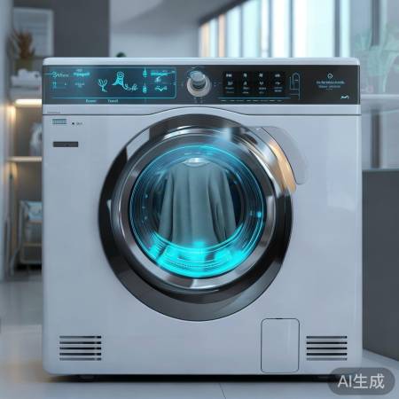 洗衣机AI风干，智能干衣无忧