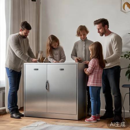 选保险柜，大小适中，空间节省。