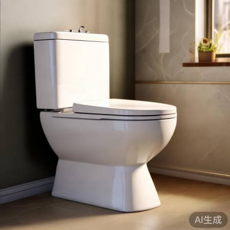 马桶高度40-45cm，舒适适