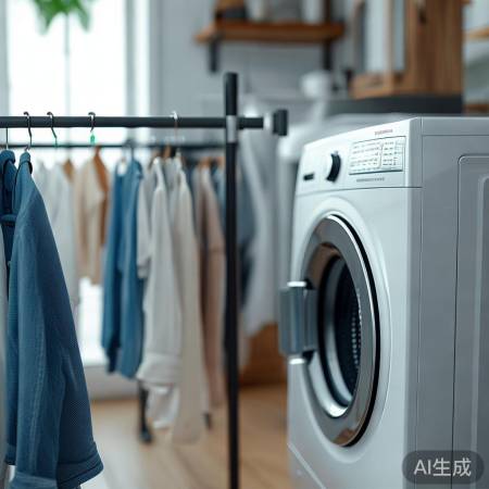 洗衣脱水时间宜适中，晾晒效果佳