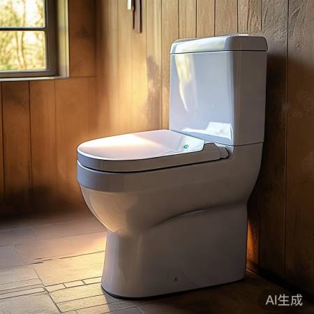 智能马桶解放双手,暖风烘干,冬