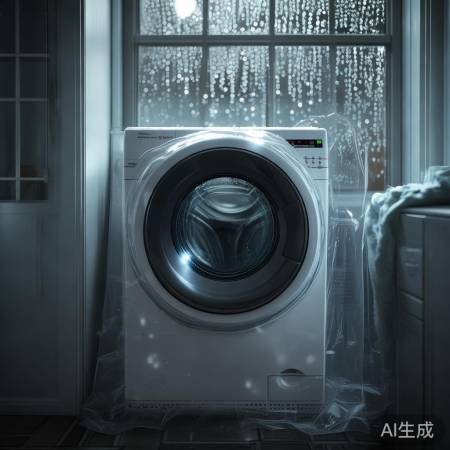 雨天勿用洗衣机，防水防淋湿