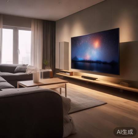 选好位置，电视高适中。